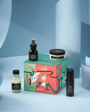 DAVINES OI - Kit Viagem Shampoo 90ml Condicionador 75ml Leite 50ml Oi Soufflè 50 ml
