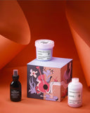 Davines Heart Of Glass - Kit Shampoo 250ml Condicionador 250ml Sheer Glaze 90 ml